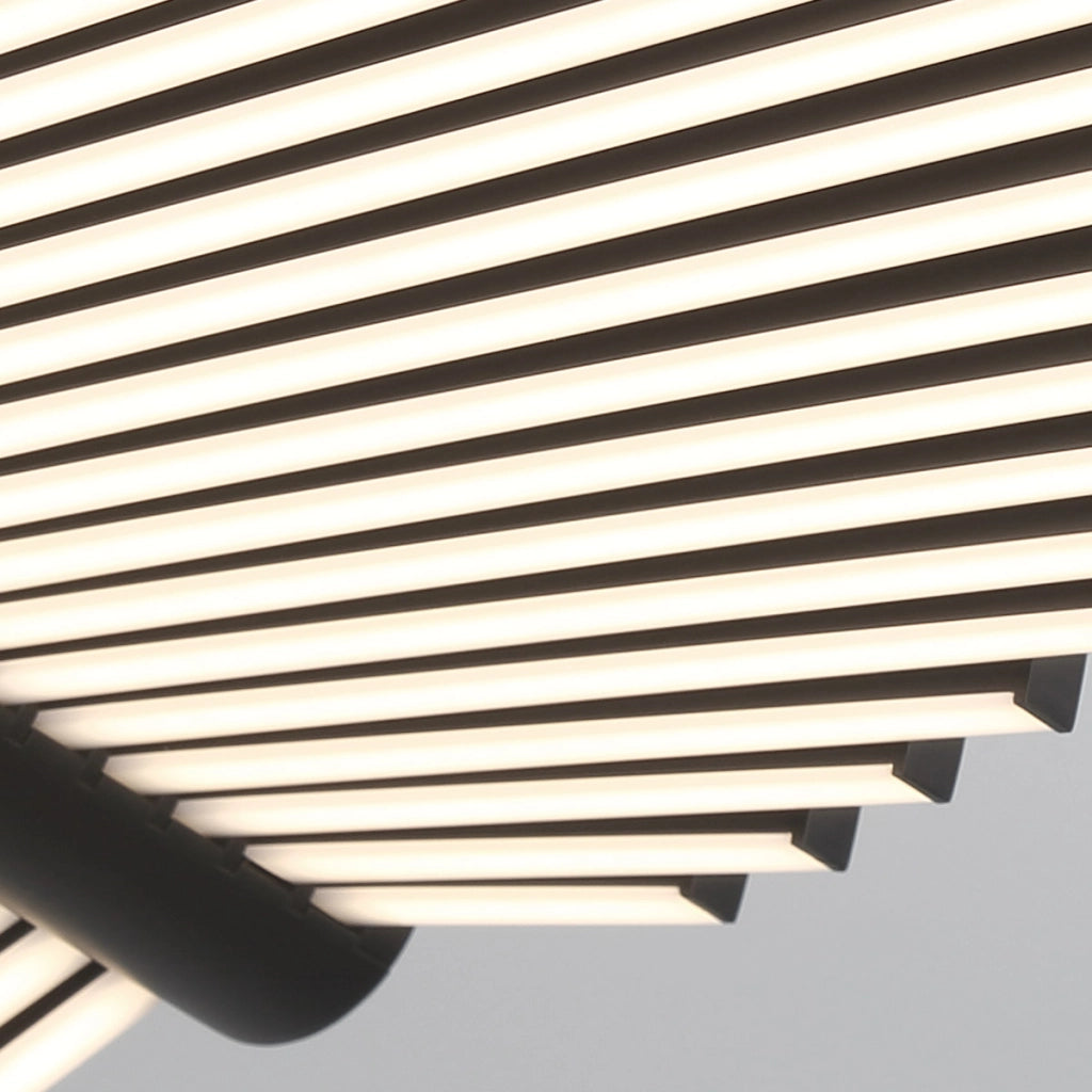 Lampada sospensione moderna nera LED 57W Seraph Quintiesse