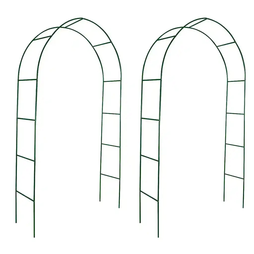 Archi da Giardino 2 pz per Piante Rampicanti 40776