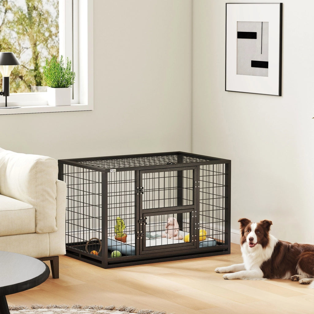 Cuccia per Cani Interna ¨C Minimal ¨C Nero 94x60x64 cm
