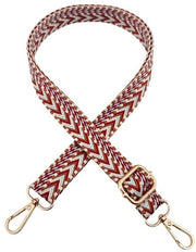 Cinturone per borse con cinturino adattabile 2,5 cm largo - Cinturino sostituibile con fibbia - Fodero in nylon resistente - Adatto per borse a mano e borse da camera - Cinturone con fibbia
