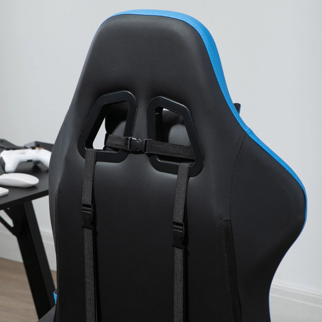 Sedia da Gaming ¨C Minimal ¨C Blu e Nero