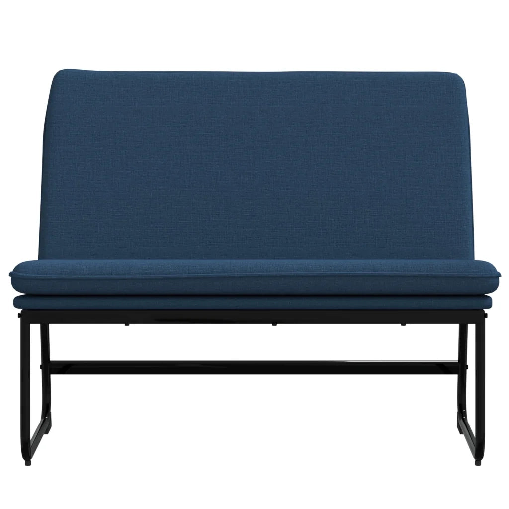 Panca Blu 100x75x76 cm in Tessuto 351328