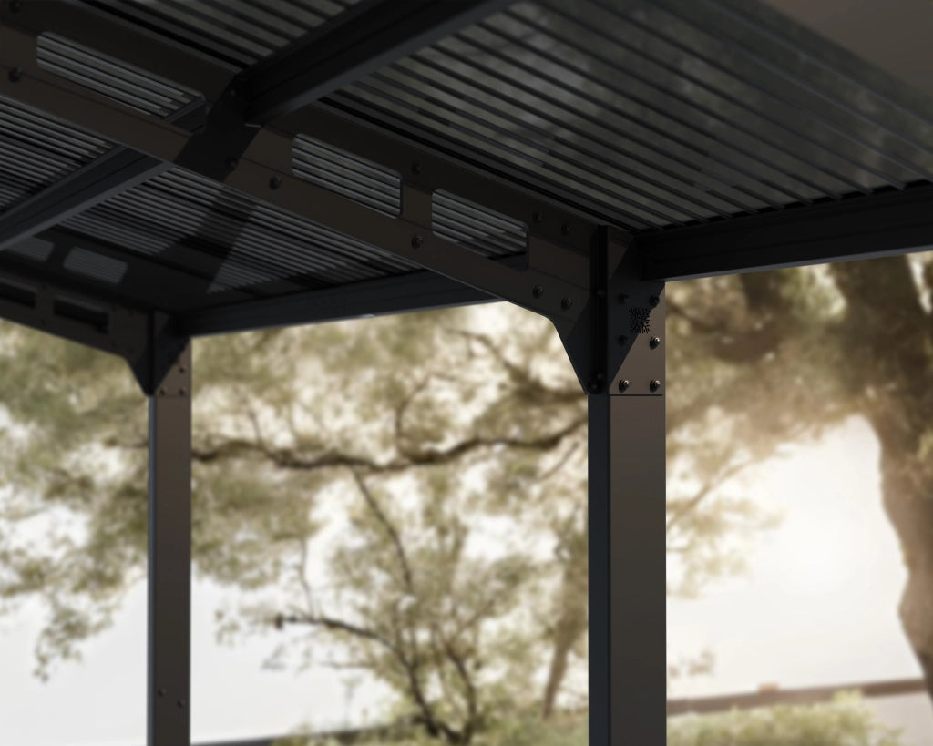 Carport in Alluminio Sydney Wave 3 X 6 m