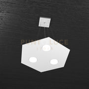 EXAGON SOSPENSIONE 3 LUCI GRIGIO 1142-SP-GR
