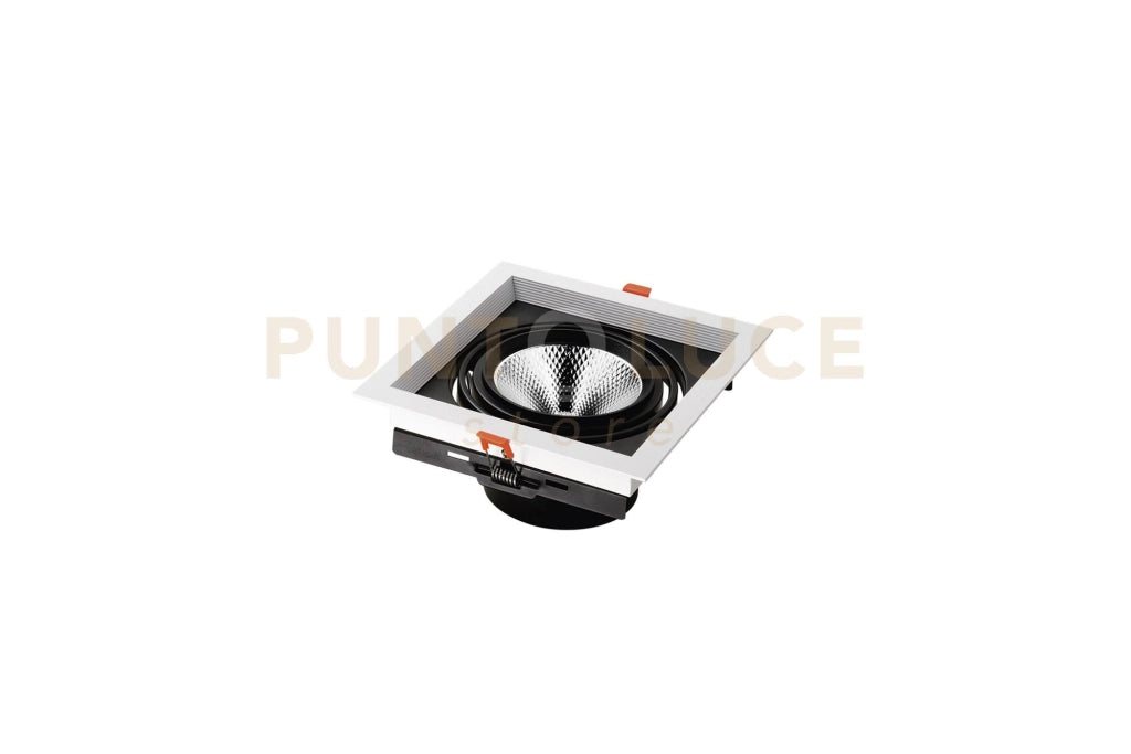 INCASSO DESTINY PER MODULO LED COMPATIBILE CON AR111 18.5X18.5CM 1 LUCE NON INCLUSA