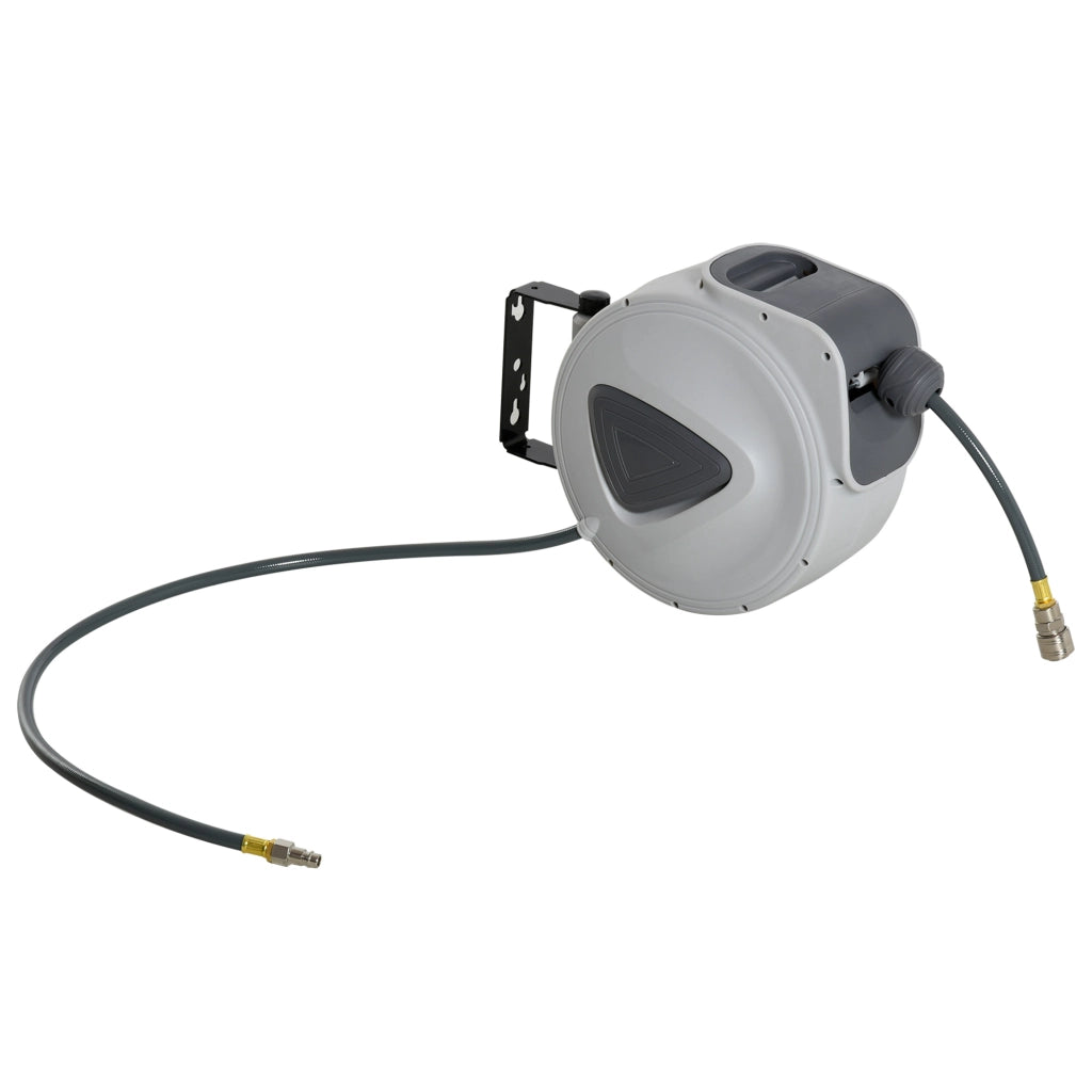 Avvolgitubo per Aria Compressa Automatico da 20 m ¨C zephmum ¨C Grigio