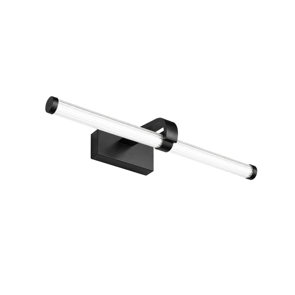 Applique Da Bagno Led APP1887-1W 40cm Black