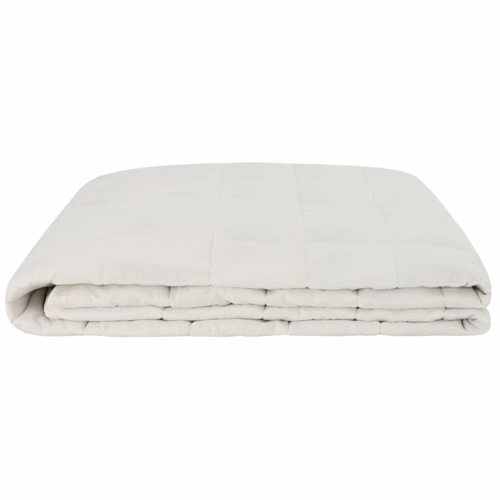 Coperta Ponderata Bianco 122 x 183 cm 9 kg 100% Cotone 205T 3442920