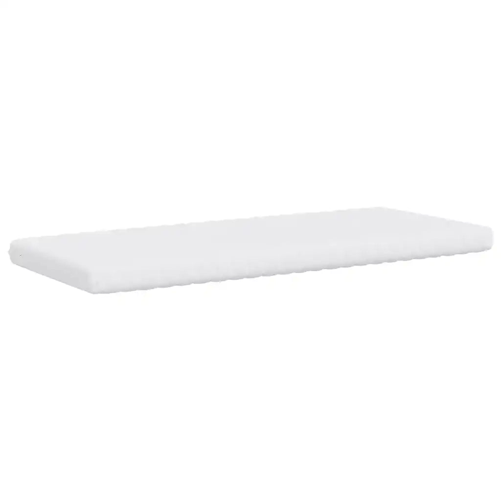 Materasso in Schiuma Bianco 80x210 cm 7 Zone Durezza 20 ILD 4016646