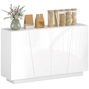 Mobiletto Multiuso 5 Livelli ¨C Zephmum ¨C Bianco 150x40x88 cm