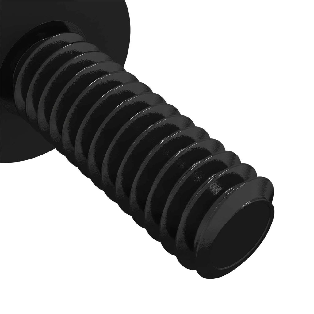 Vite di Standoff 4865 pcs Nero M4 Gomma e Acciaio