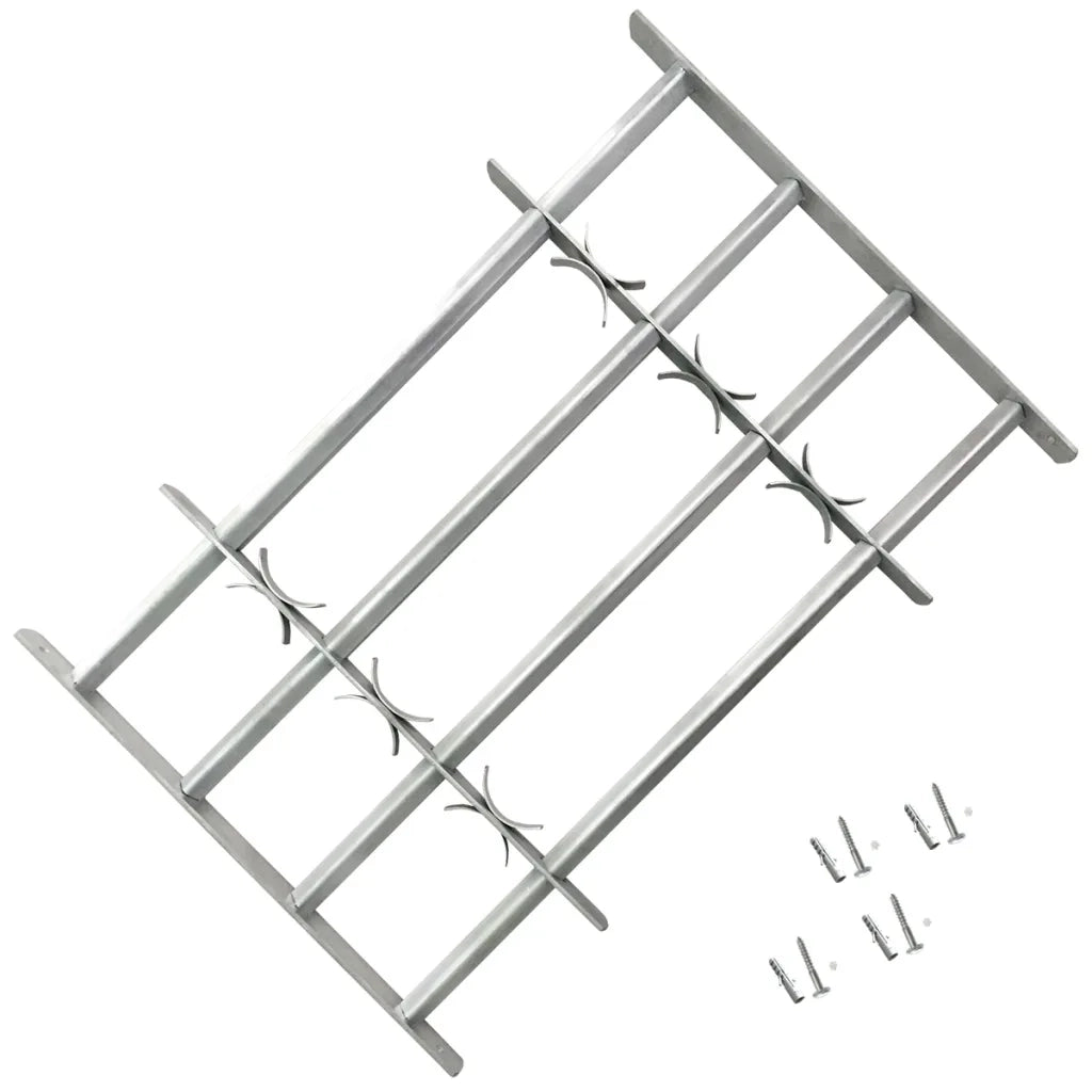 Grate per Finestre Regolabili 2 pz 1000-1500 mm 3057510