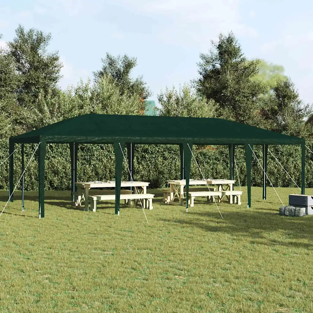 Tenda Party Verde 800 x 400 x 266 cm Polietilene e Acciaio 42003440