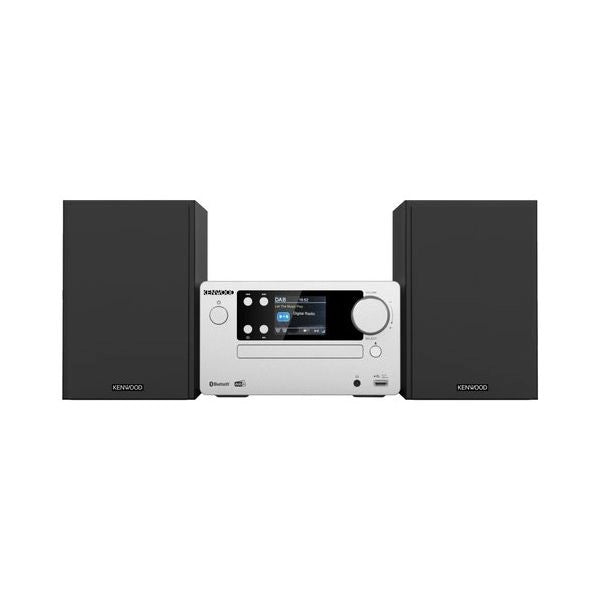 Compatto hi fi kenwood m725dab s bluetooth silver silver