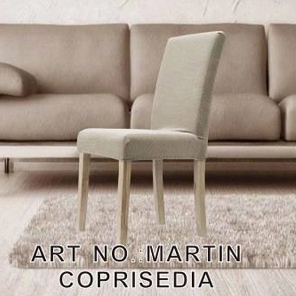 Trade Shop - Set 2 Pezzi Coprisedia Con Spalliera Elasticizzati Martin Vari Colori Copertura -