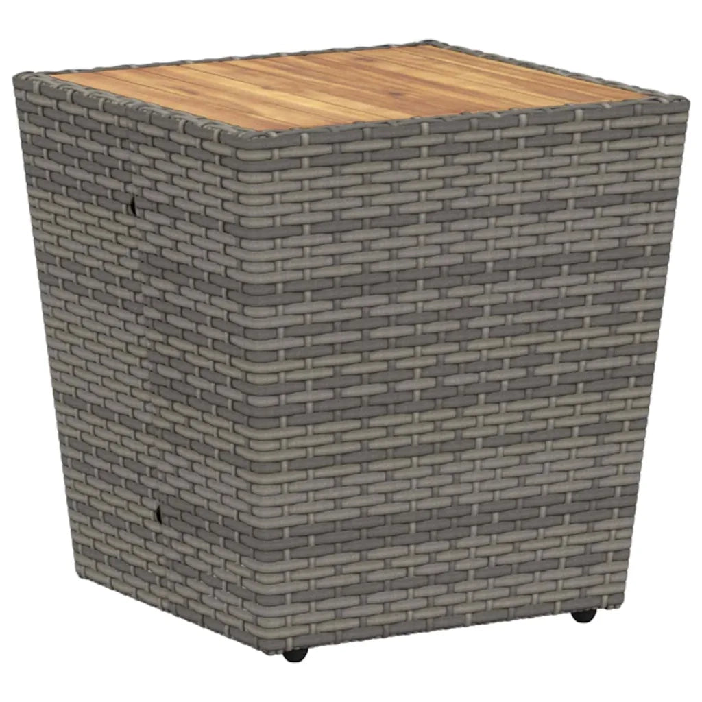 Set Bistro da Giardino 3 pcs Grigio polyrattan 3334961
