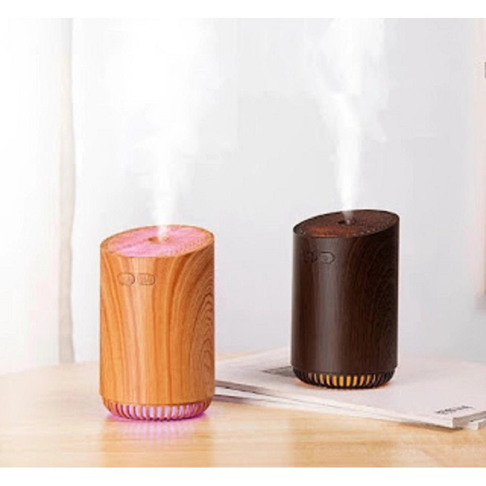 Trade Shop - Mini Diffusore Aromi Umidificatore Ultrasuoni 350ml Usb Aromaterapia Led Tx-8336 -