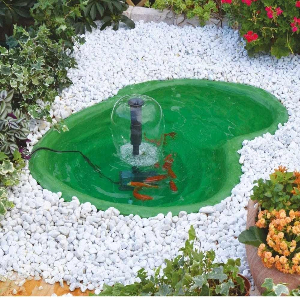 Laghetto giardino caldonazzo verde litri 120 dimensioni 110x78xh28
