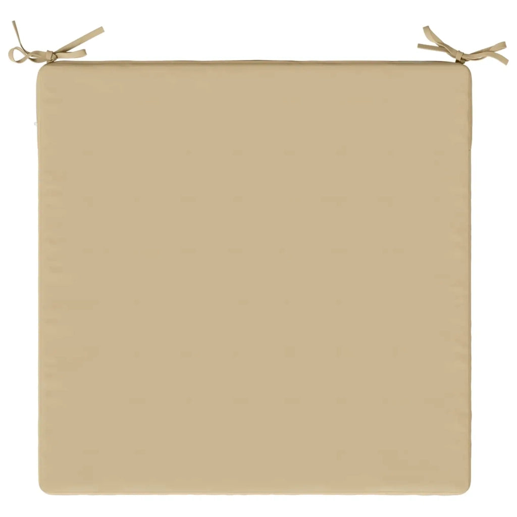 Cuscini per Sedia in 4 Pezzi SOEST 4 pz 100% Poliestere Beige 944612