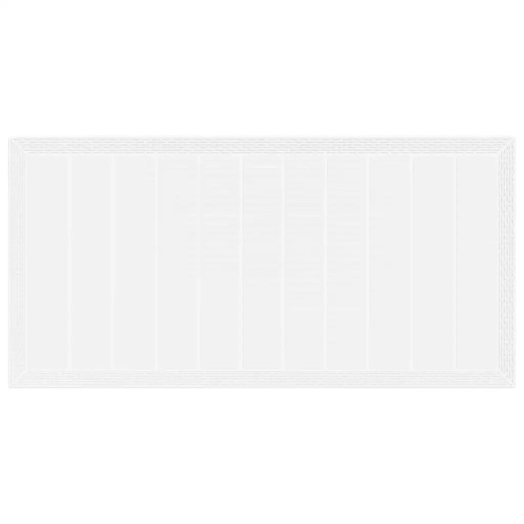 Set da Pranzo per Giardino 7 pcs Bianco Polipropilene 3378723