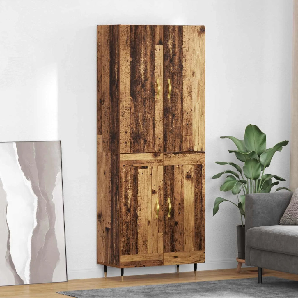 Credenza Legno vecchio 69,5 x 34 x 180 cm Legno multistrato 3415819