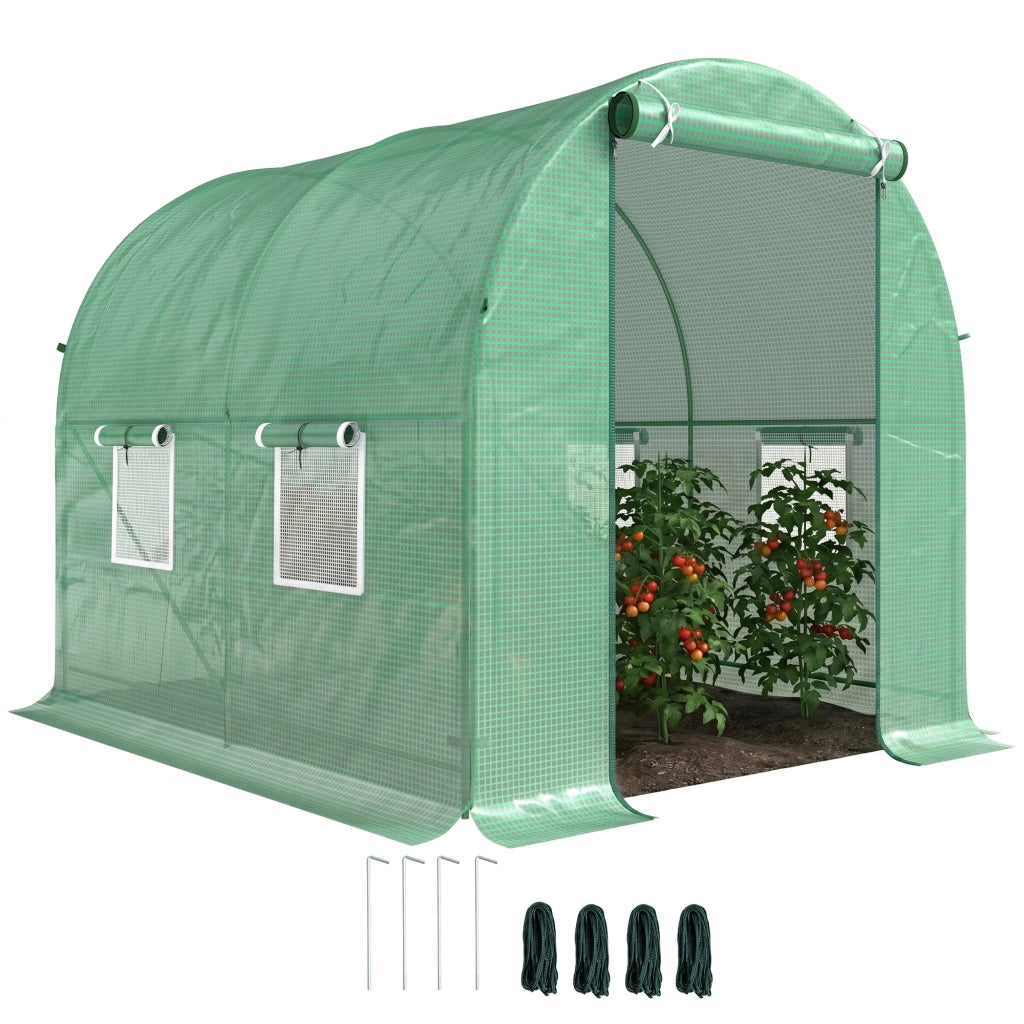 Serra da Giardino ¨C Minimal ¨C Verde 2.5x2x2m Acciaio e PE