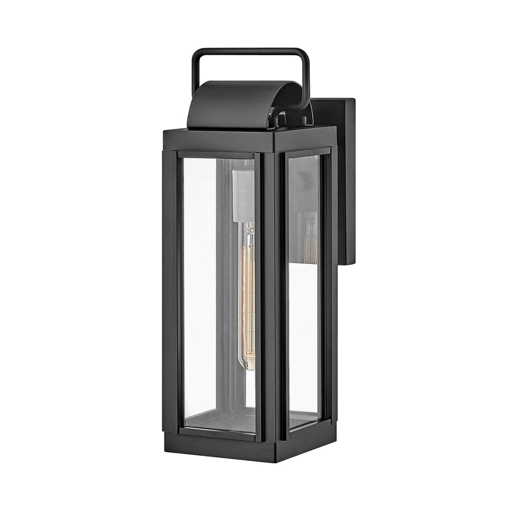Applique da esterno parete nero E27 60W Sag Harbor Hinkley