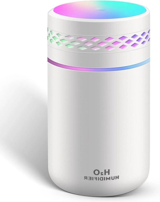 Bevettore d'aria 260 ml serbatoio acqua silenzioso ultrasuono luci notturne chiusura automatica - unità di condizionamento premium - bianco