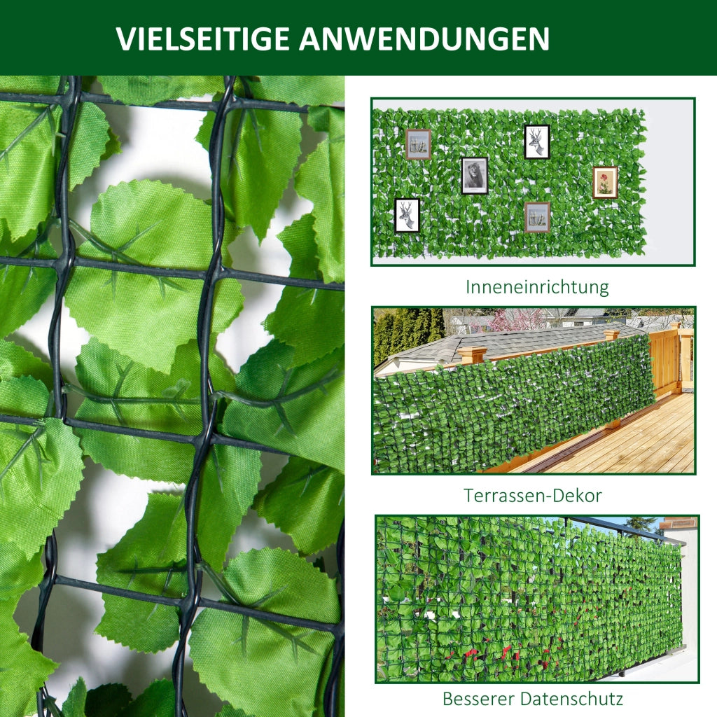 Siepe artificiale schermante ¨C Xylo ¨C 300x150 cm verde