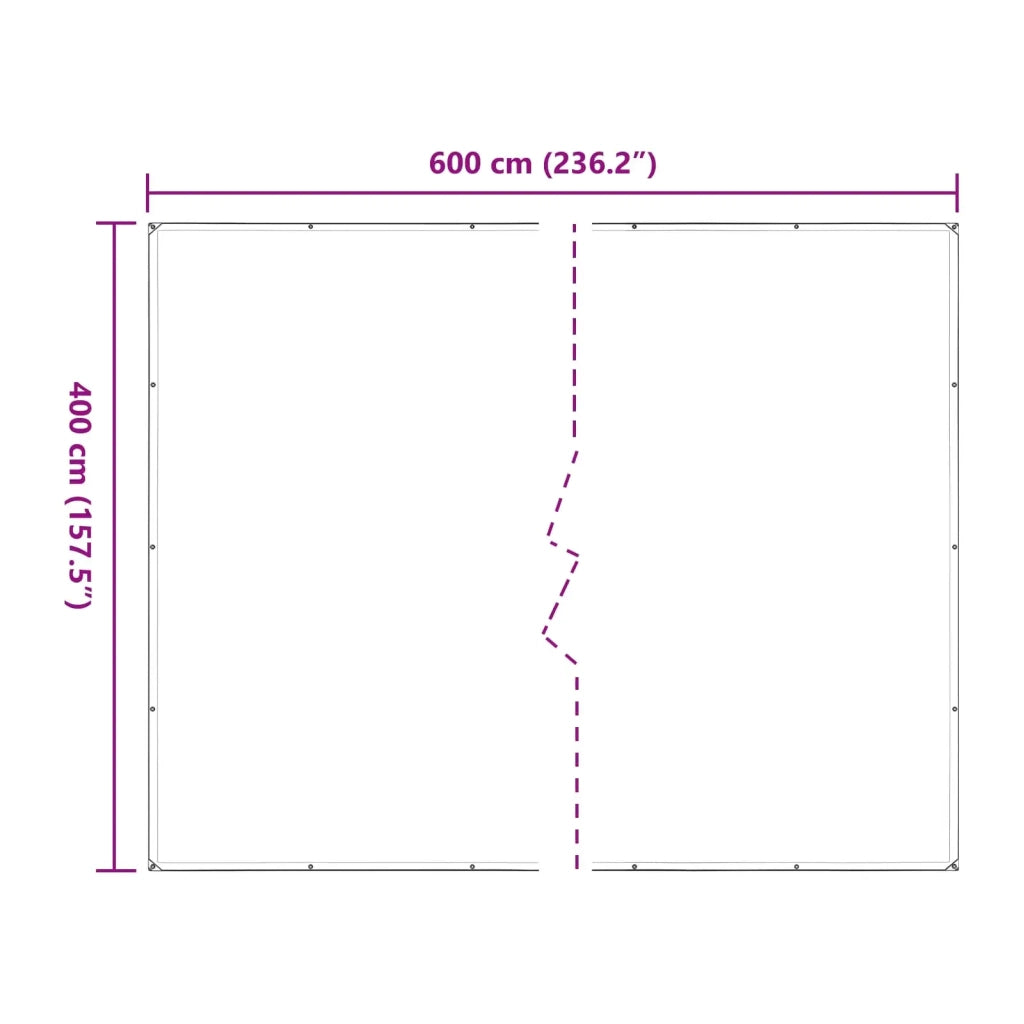 Copertura per Piante Trasparente 4 x 6 m PE 3429279