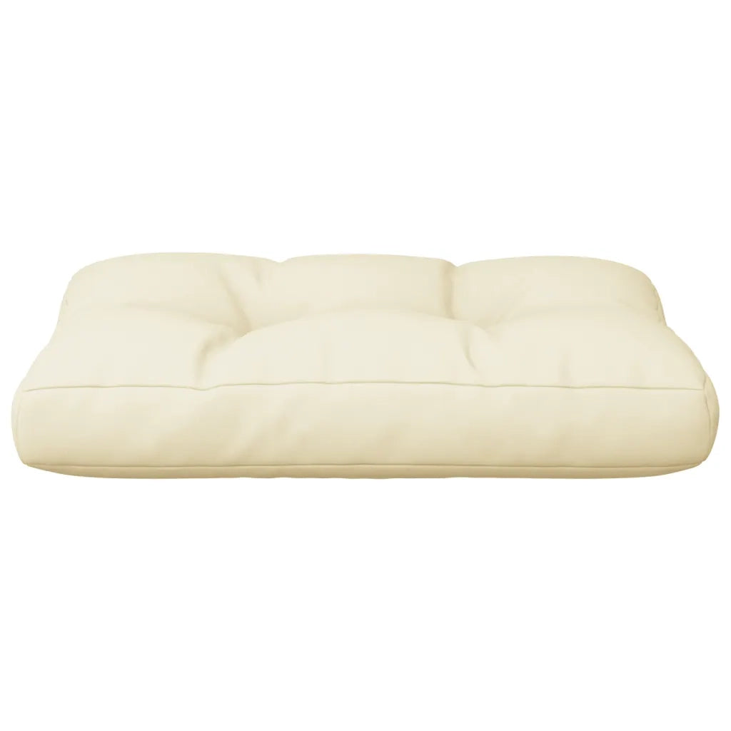 Cuscino per Pallet Crema 50x40x12 cm in Tessuto 360537