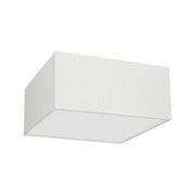 Plafoniera Milagro Albion quadrata bianca 40cm 2xE27