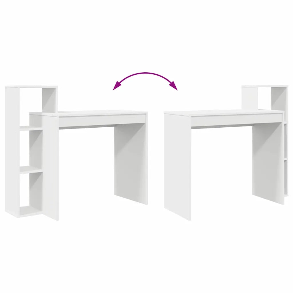 Scrivania Bianco 100 x 40 x 90 cm Legno multistrato 869314