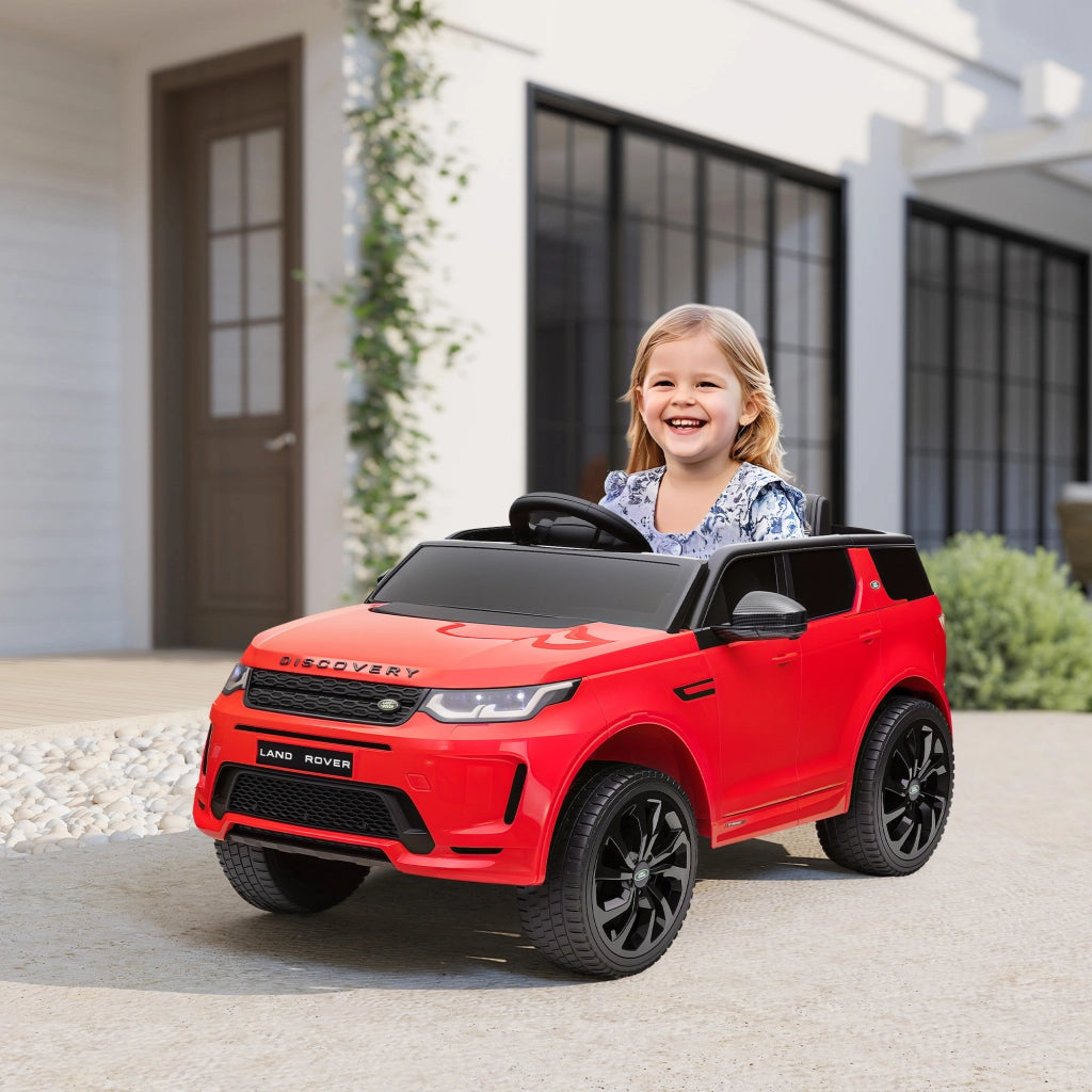 Auto elettrica per bambini con telecomando ¨C zephmum ¨C 12V, LED, rosso