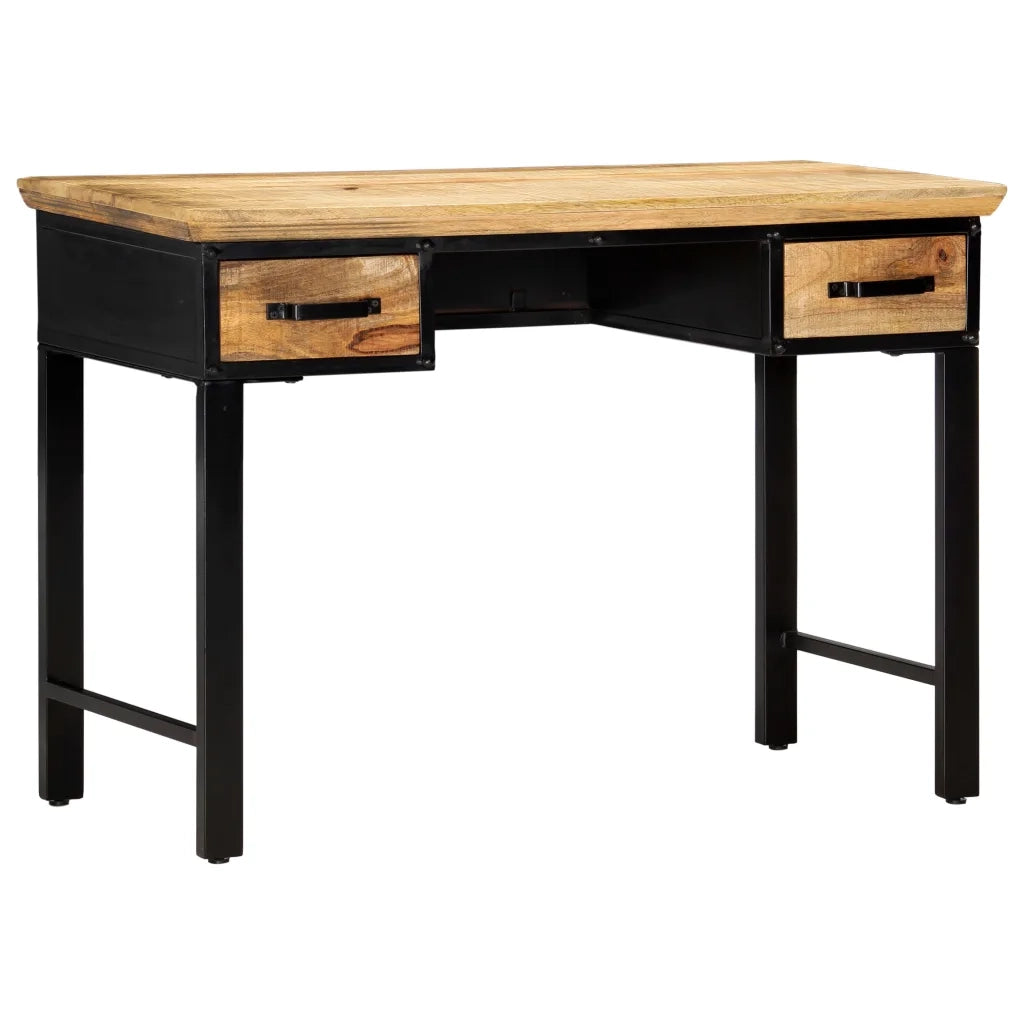 Scrivania 110x50x76 cm in Legno Massello di Mango 247758