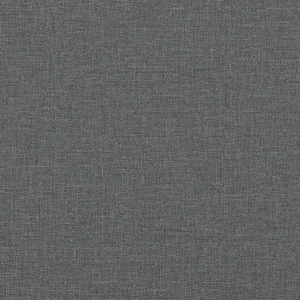 Set di Divani 3 pz Grigio Scuro in Tessuto