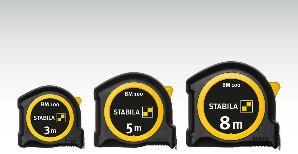 FLESSOMETRO BM 100 STABILA mt 3 x 16 mm - STABILA