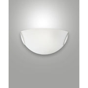 Applique Bianco Collezione FOX 1 Luce Design Moderno per Interni Metallo e Vetro