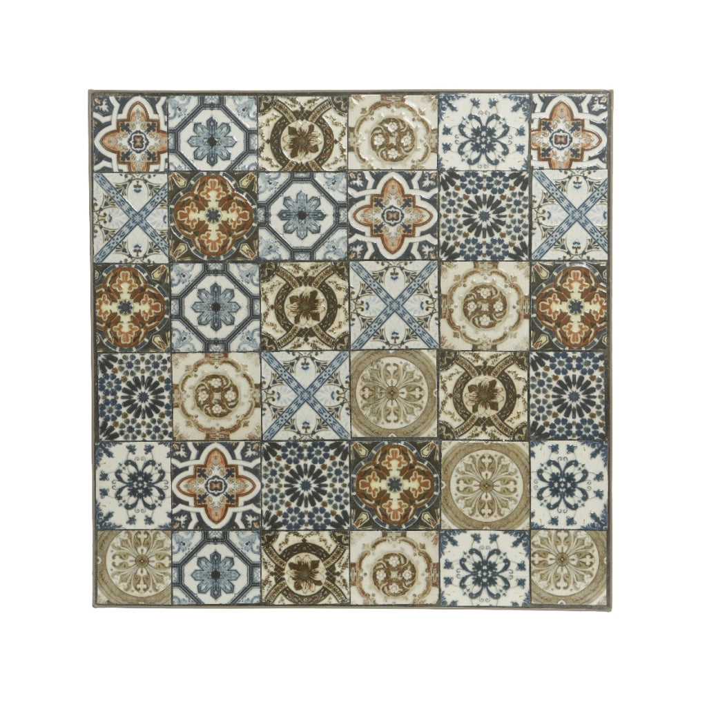SEDIA BISTROT 50X38XH92CM IN FERRO TORTORA.
