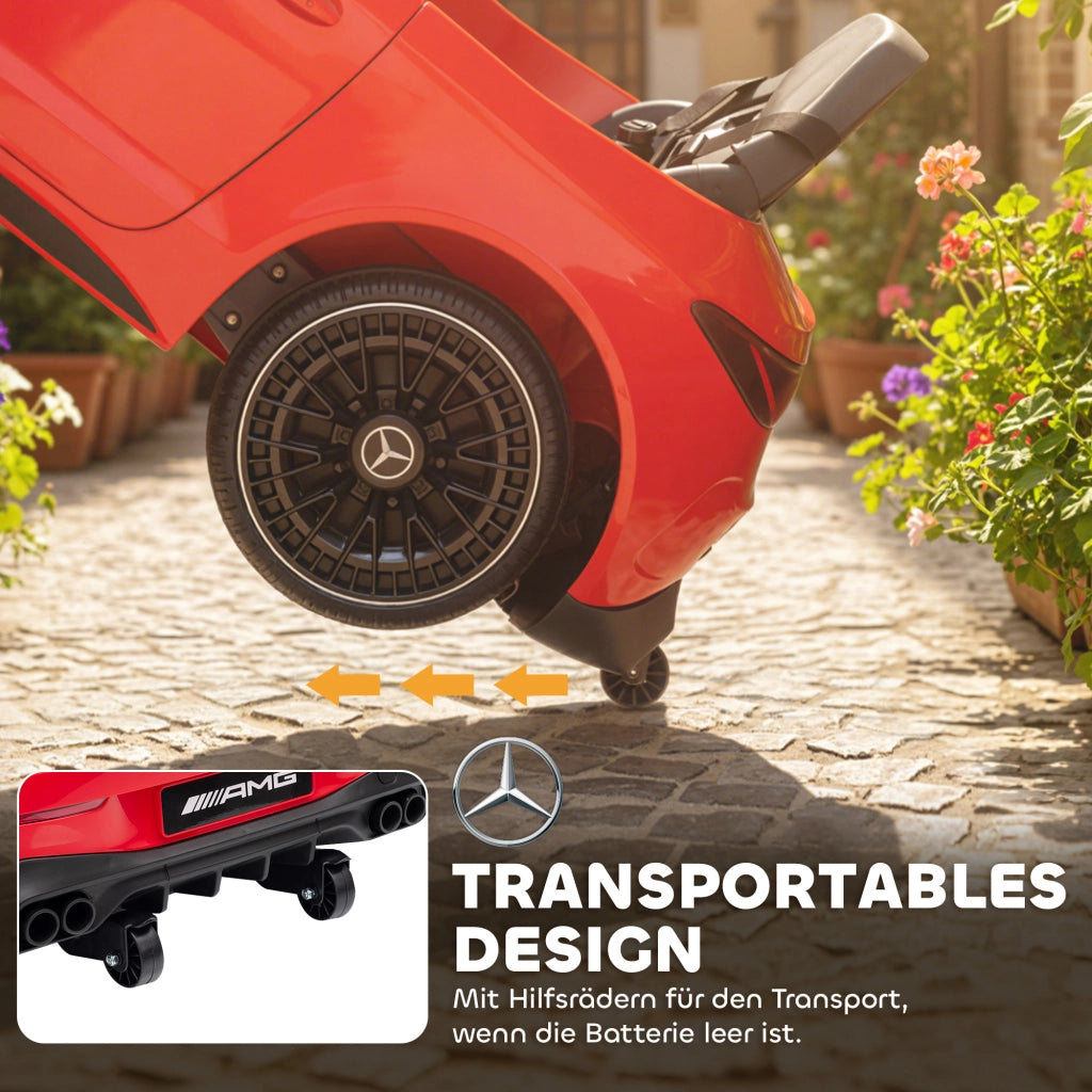 Auto Elettrica Bambini Mercedes ¨C Minimal ¨C Rosso