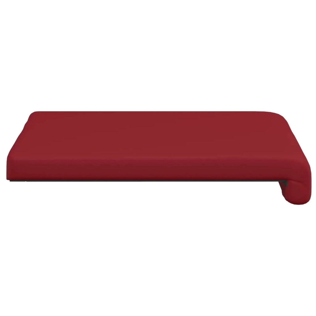 Cuscino per panchina 4 pcs Similpelle Rosso Vino 42043114
