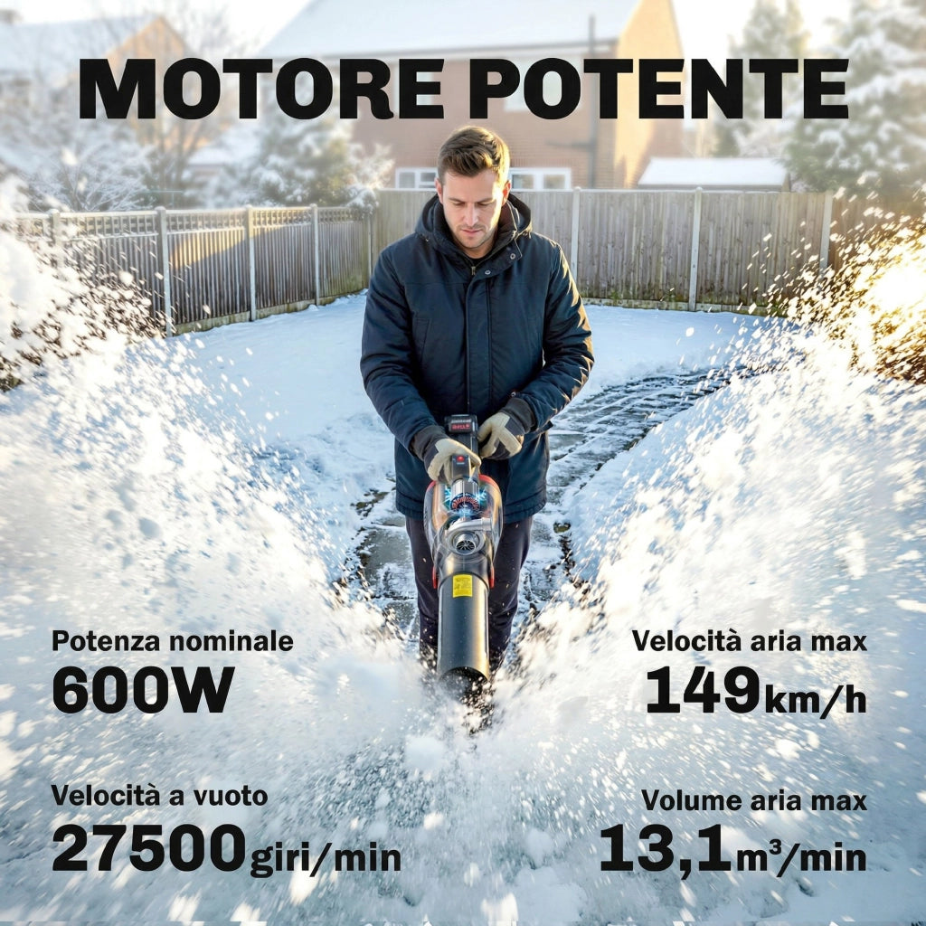 Soffiatore Elettrico 18V ¨C Minimal ¨C Leggero