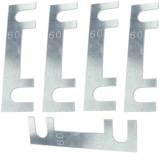 Set di 5 Interruttori di Sicurezza 60A - Interruttori di Sicurezza per Alta Corrente - Pacchetto di 5 - Formato Compatto - Sicurezza affidabile - Adatto per Elettronica...