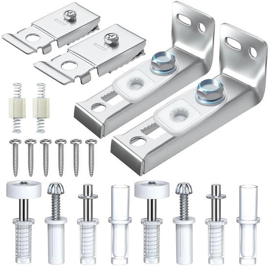 Set di Hardware per Porte a Doppio Fondo - 20 pezzi di Ricambio