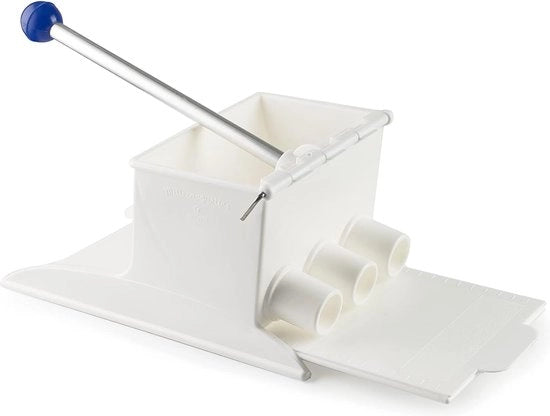 Frittelle Formatrice - Frittelle Piccole - Bianco/Rosso - Plastica