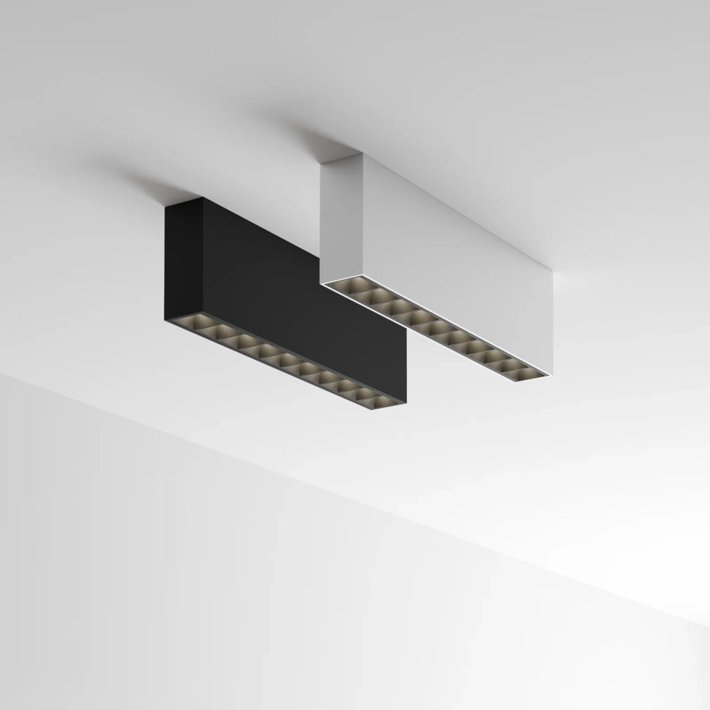 Plafoniera Lika 21 Luci Led Integrato Bianca