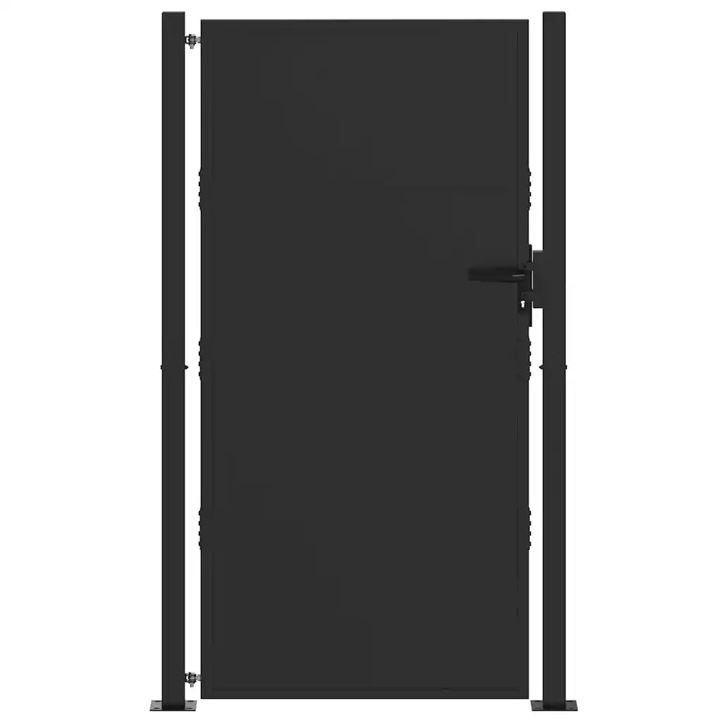 Cancello da giardino, Cancello da Giardino 105x200 cm in Acciaio Corten 42015913