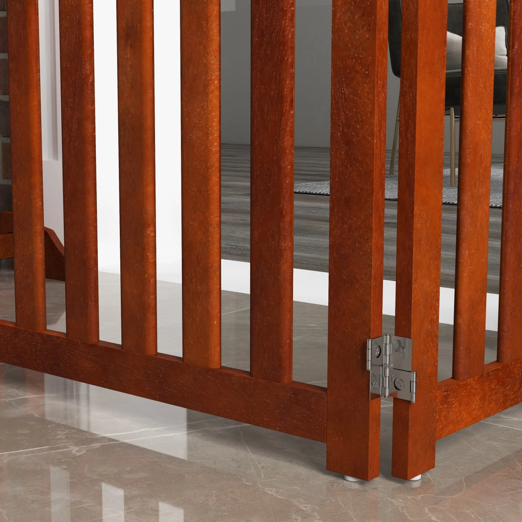 Barriera di Sicurezza per Cani ¨C Minimal ¨C 205x30x60 cm Marrone