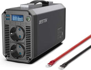 Omvormer 1200W 12V a 230V con USB e Display LED per uso estivo