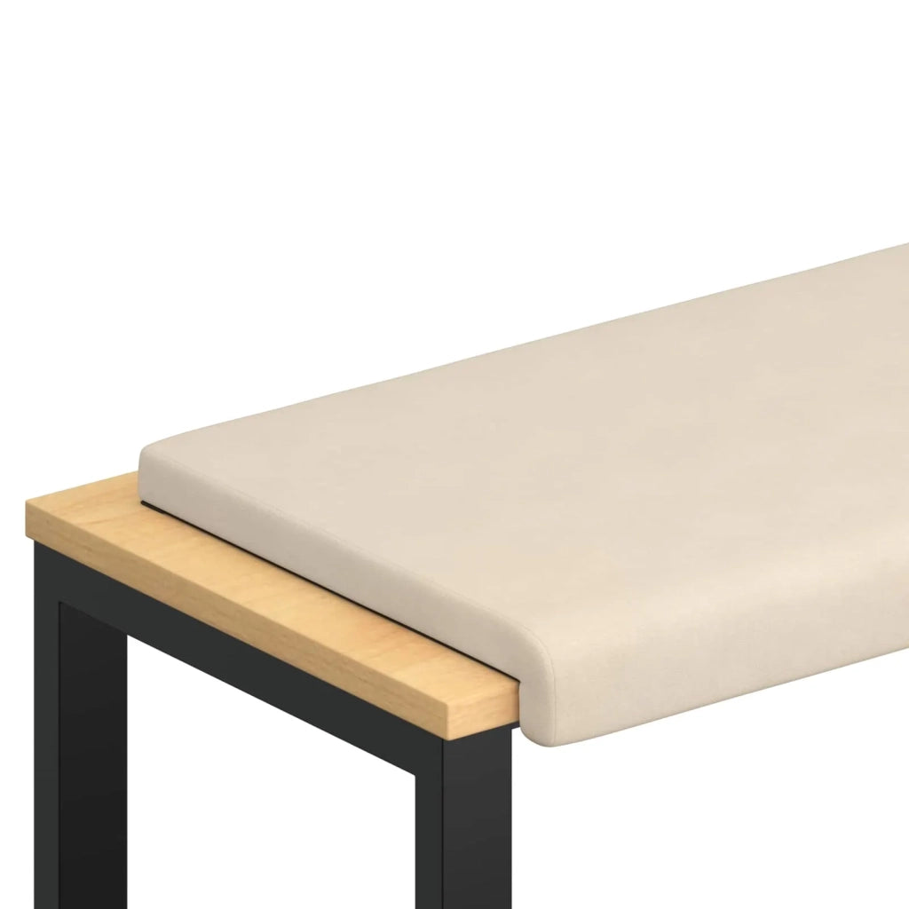 Cuscino per panchina Microfibra Beige Profondità 35 cm 42043365